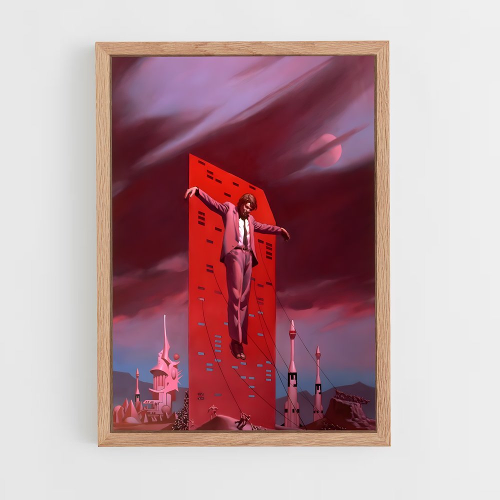 Poster L'Homme du Sommet – affiche Espace rétro (vue 4)